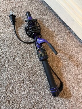 Hot Tools- Purple Ceramic 1/4" Curling Iron